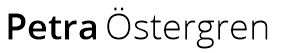 Petra Östergren AB logotyp