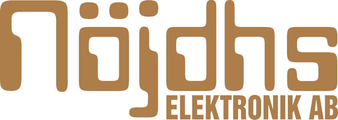 Nöjdhs Elektronik Aktiebolag logotyp