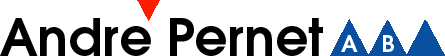 André Pernet AB logotyp