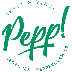 Pepp Reklam Aktiebolag logotyp