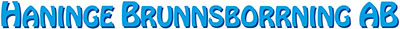 Haninge Brunnsborrning AB logotyp