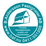 B Andersson Fastigheter AB logotyp