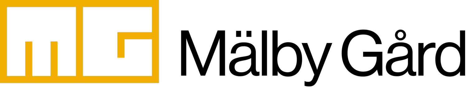 Mälby Gård Aktiebolag logotyp