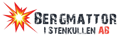 Bergmattor i Stenkullen Aktiebolag logotyp