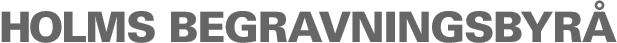 Holms Begravningsbyrå AB logotyp