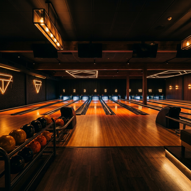 AB Oskarshamns Bowlinghall logotyp