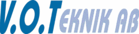 V.O. Teknik AB logotyp
