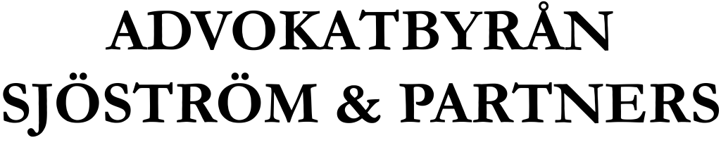 Advokatbyrån Sjöström & Partners AB logotyp