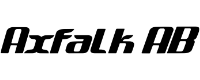 Axfalk Aktiebolag logotyp