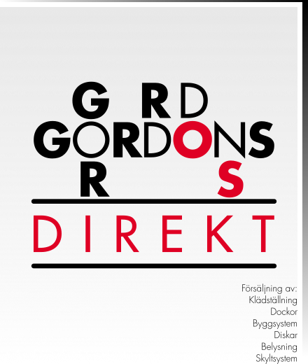 Gordons Direkt Butiksinredningar Aktiebolag logotyp