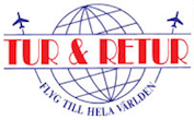 Tur & Retur Resebyrå i Helsingborg Aktiebolag logotyp