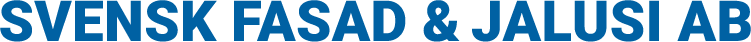 Svensk Fasad & Jalusi AB logotyp