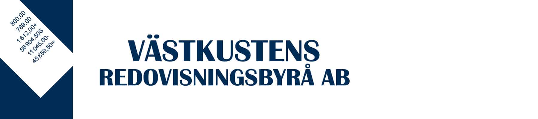 Västkustens Redovisningsbyrå AB logotyp