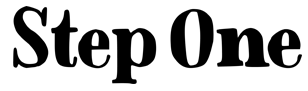 Step One Rehab AB logotyp