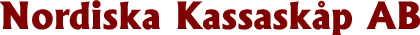 Nordiska Kassaskåp AB logotyp