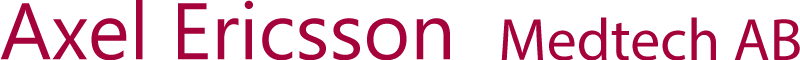 Axel Ericsson Medtech AB logotyp