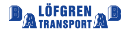 BA Löfgren Transport & Leverans Aktiebolag logotyp