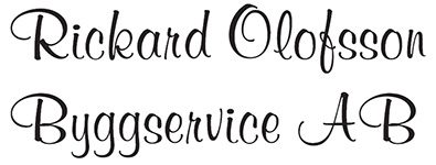Rickard Olofsson Byggservice AB logotyp