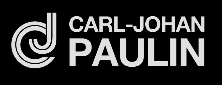 Fotograf C-J Paulin i Stockholm AB logotyp