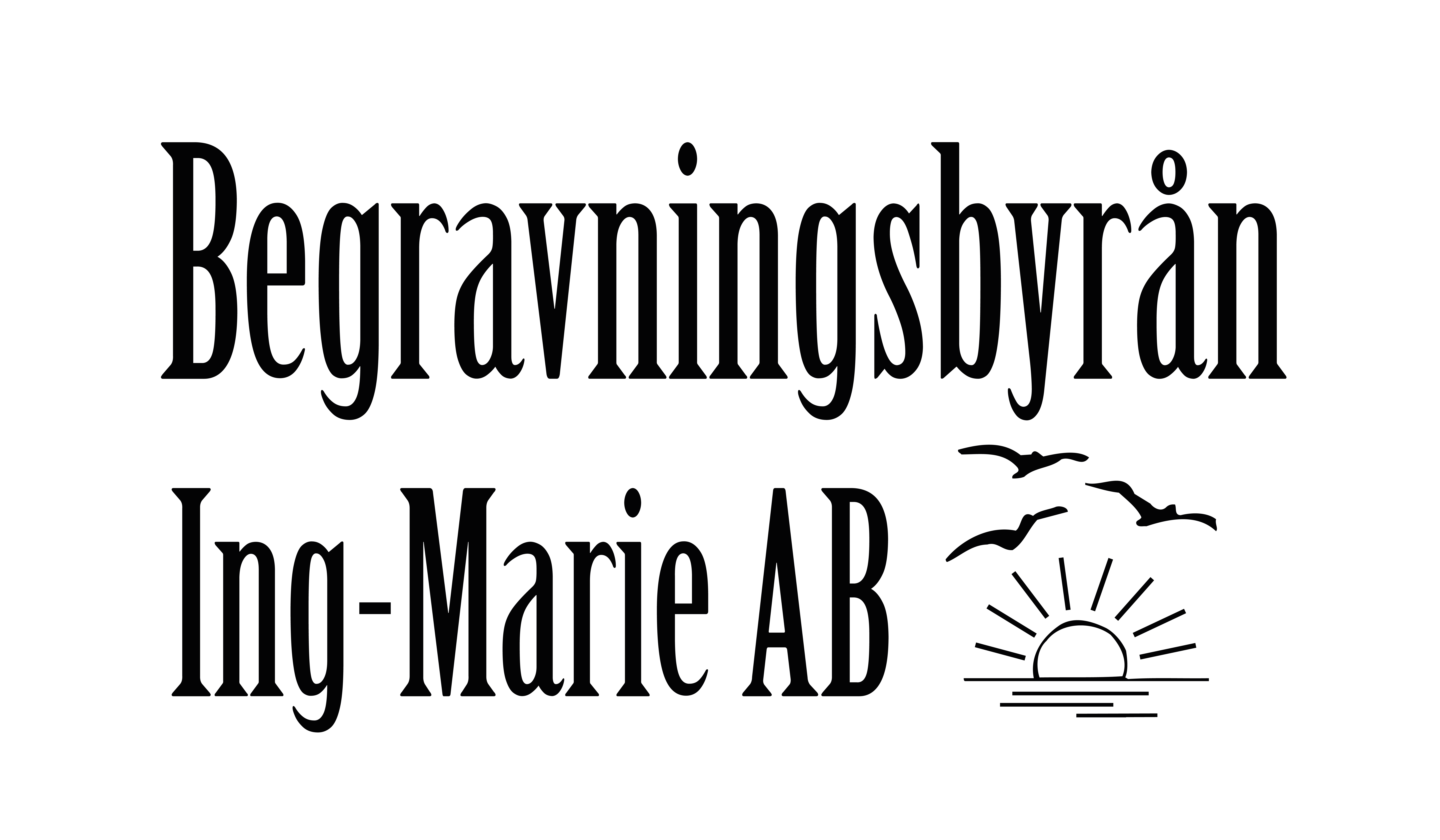 Begravningsbyrån Ing-Marie AB logotyp