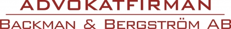 Advokatfirman Backman & Bergström AB logotyp