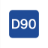 D90 Datakonsult Aktiebolag logotyp