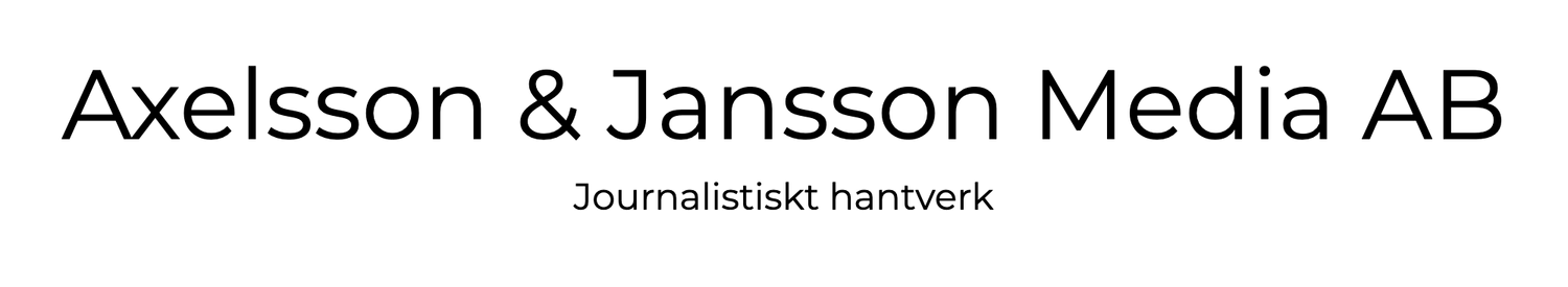 Axelsson & Jansson Media Aktiebolag logotyp