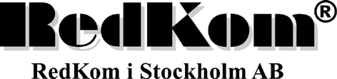 RedKom i Stockholm AB logotyp