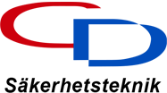 CD Säkerhetsteknik AB logotyp