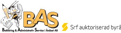 Bokföring & Administrativ Service i Ånäset AB logotyp