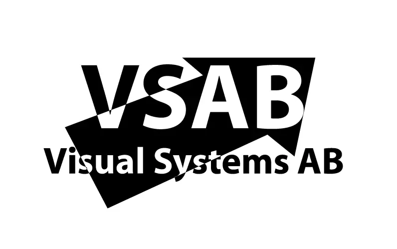 VSAB Visual Systems AB logotyp