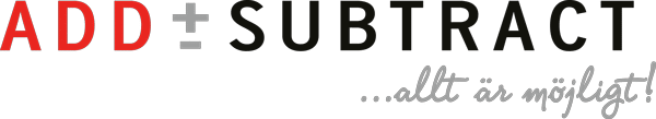 Add & Subtract AB logotyp