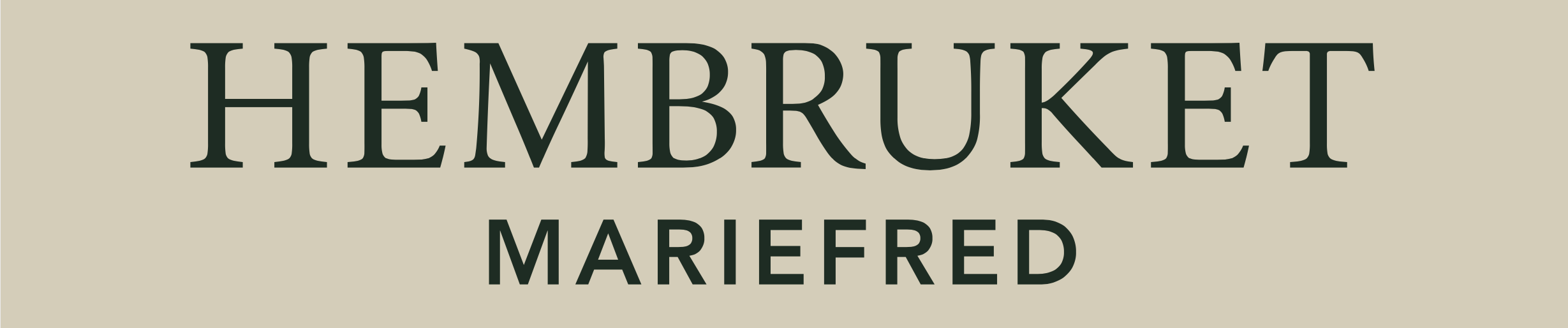 Hembruket Mariefred AB logotyp