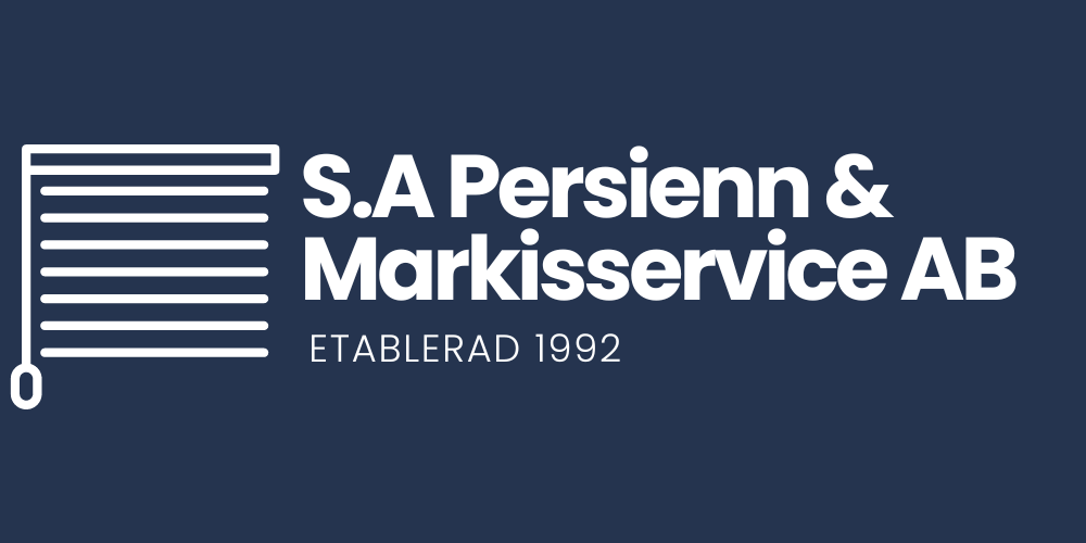 S.A Persienn & Markisservice AB logotyp