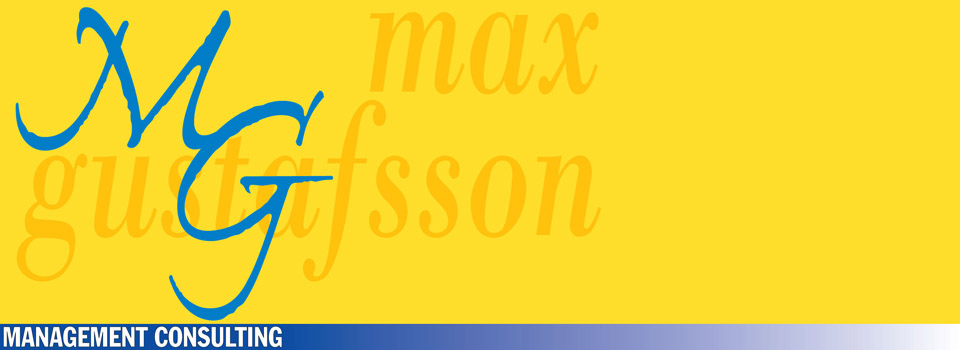 Max Gustafsson Management Consulting Aktiebolag logotyp