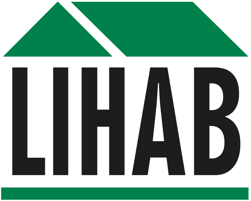 LIHAB, Lindbergh & Hagelin Byggnads Aktiebolag logotyp