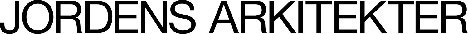 Jordens Arkitekter i Stockholm AB logotyp