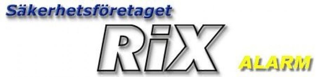 Säkerhetsföretaget Rix Alarm AB logotyp