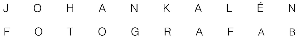 Johan Kalén Fotograf Aktiebolag logotyp