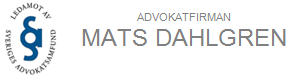 Advokatfirman Mats Dahlgren AB logotyp