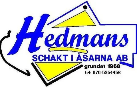 Hedmans Schakt i Åsarna AB logotyp