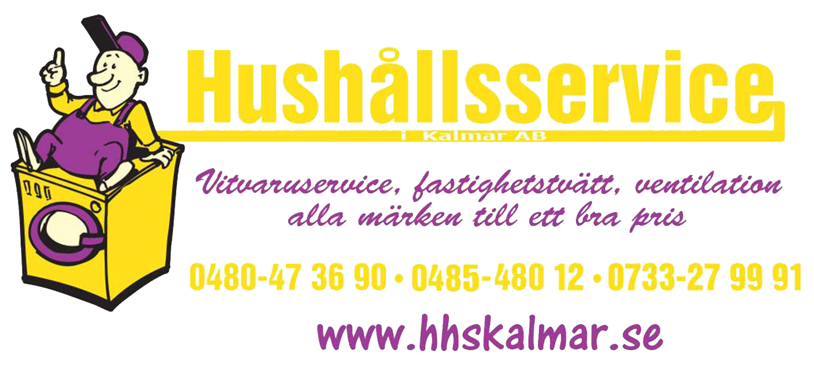 Hushållsservice i Kalmar AB logotyp
