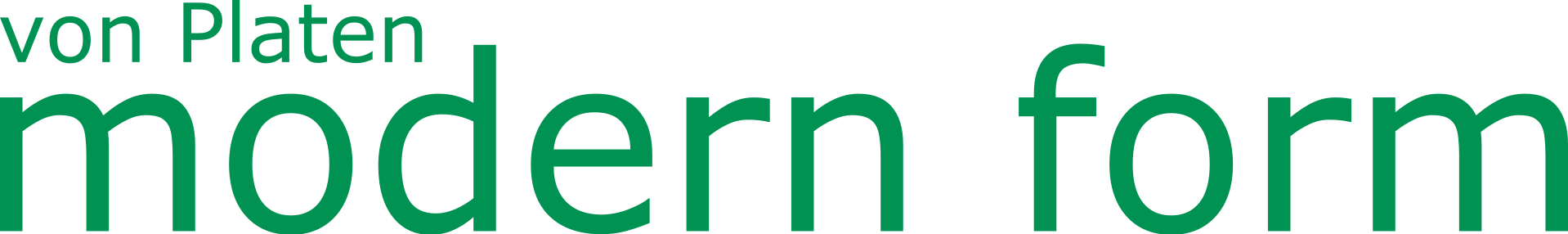 von Platen Modern Form AB logotyp