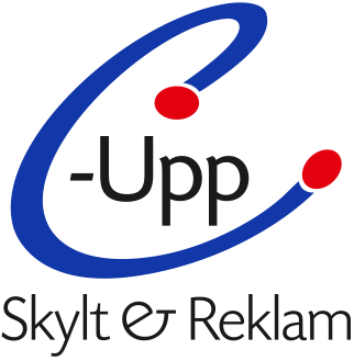C-upp Skylt & Reklam Aktiebolag logotyp