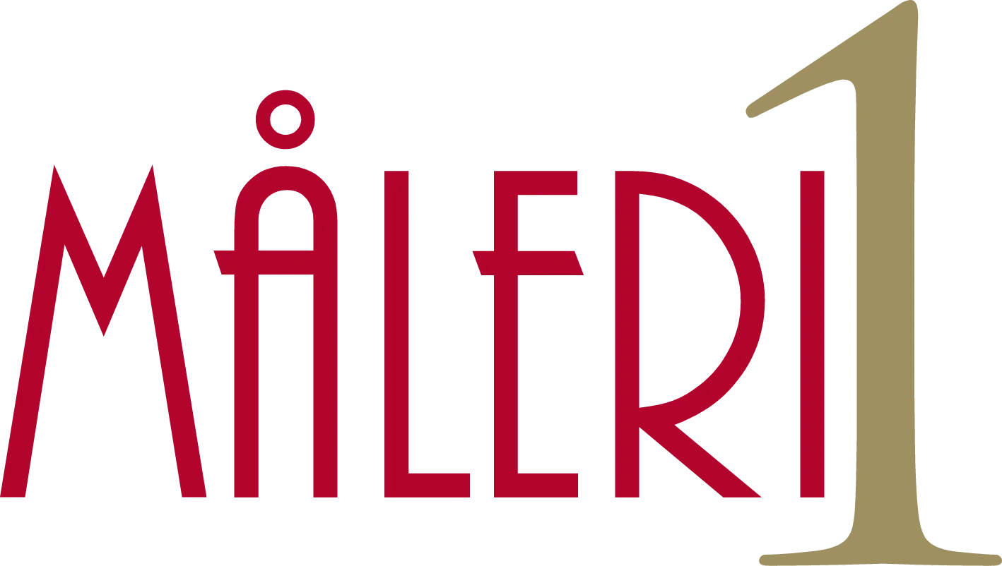 Måleri 1 i Lindome Aktiebolag logotyp