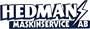 Hedmans Maskinservice AB logotyp