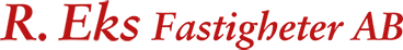 R. Eks Fastigheter AB logotyp