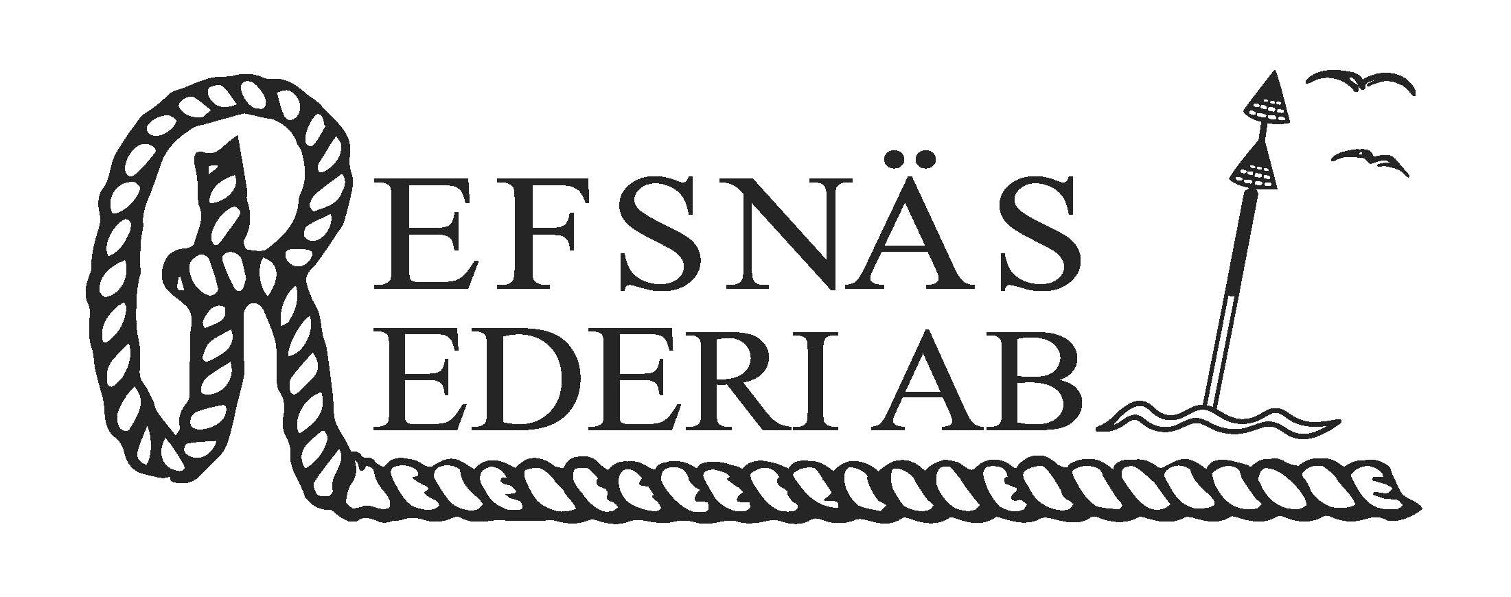 Refsnäs Rederi AB logotyp