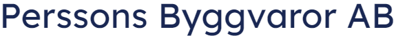 Perssons Byggvaror i Vingåker AB logotyp