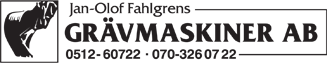 Jan-Olof Fahlgrens Grävmaskiner AB logotyp